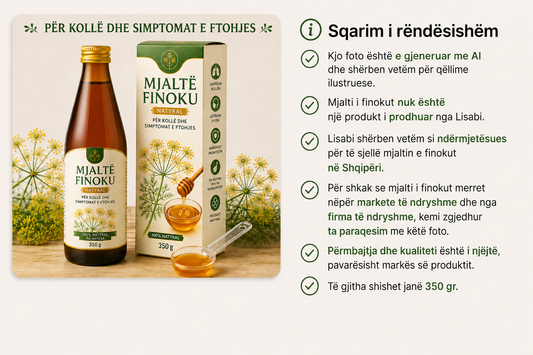 Mjalt Finoku (shurup për kollën)
