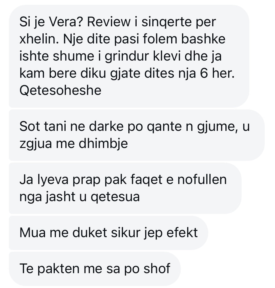 Teething Oil- Vaj qetësues për mishrat e dhëmbëve