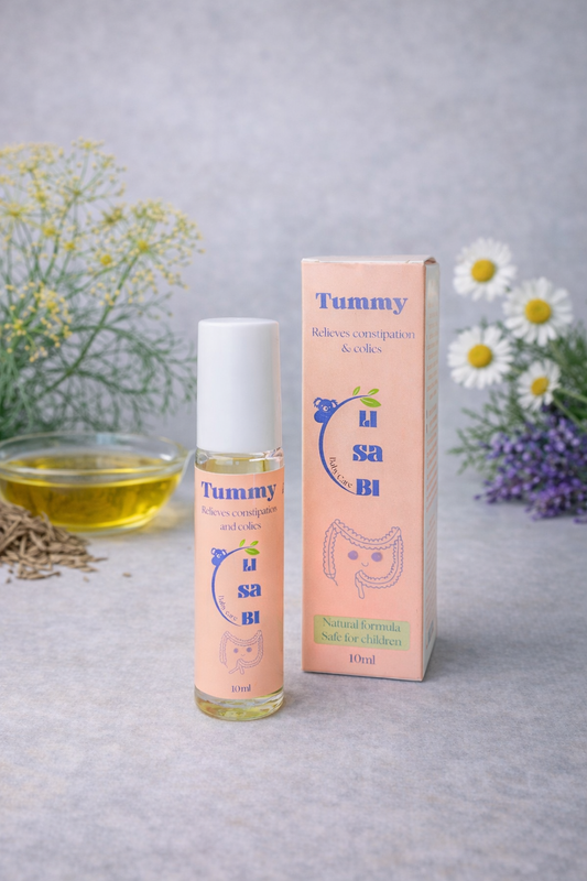 Tummy Oil- Vaj qetësues për kolikat e barkut apo konstipacionin