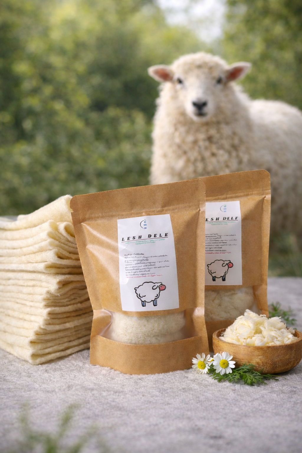Lesh Dele (Sheep‘s wool)